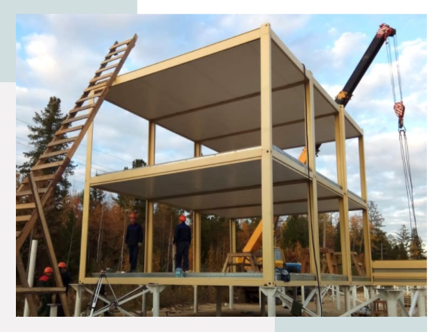 Строительство модульных здания Киров