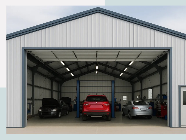 Ангары из сэндвич панелей от 610 руб. в Киров