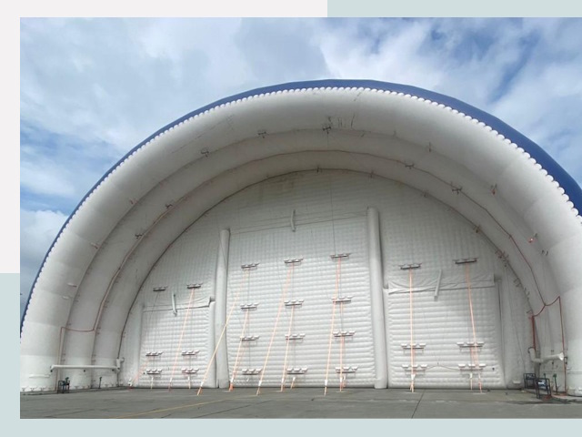 Пневмокаркасные ангары от СтальСтрой-Кро по цене от 610 руб.