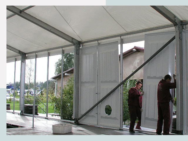 Быстро сборные шатры в Киров от 610 руб. за м²